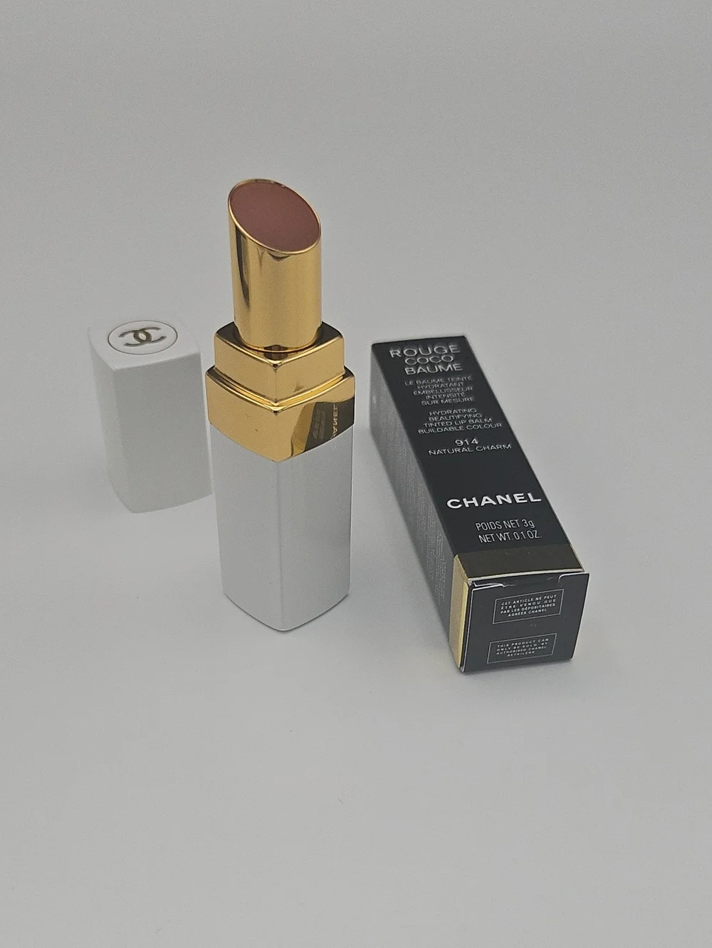 Brand New CHANEL Rouge Coco Baume Lipstick - Natural Charm